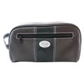 Zeppelinproducts ZeppelinProducts WVU-MTB1-BRW West Virginia Toiletry Bag Brown WVU-MTB1-BRW